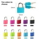 thumbnail image 2 of Paquete de 10 candados pequeños de colores, mini candados para maleta, candado con llave, candados de metal revestido multicolor con llaves para gimnasio escolar oso de fresa  Hogar, 2 of 5