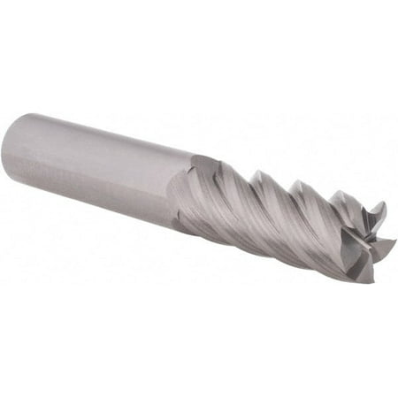 

Accupro 3/4 1-5/8 LOC 3/4 Shank Diam 4 OAL 5 Flute Solid Carbide Square End Mill Single End Uncoated Spiral Flute 45° Helix Centercutting Right Hand Cut Right Hand Flute