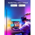 thumbnail image 2 of Smart LED Floor Lamp, Corner Light Work with Alexa&Google Home,1200LM, Modern Floor Lamp with 16 Million Colors RGB, Music Sync, Color Changing Standing Lights,for Living Room Bedroom,1 Pack, 2 of 15