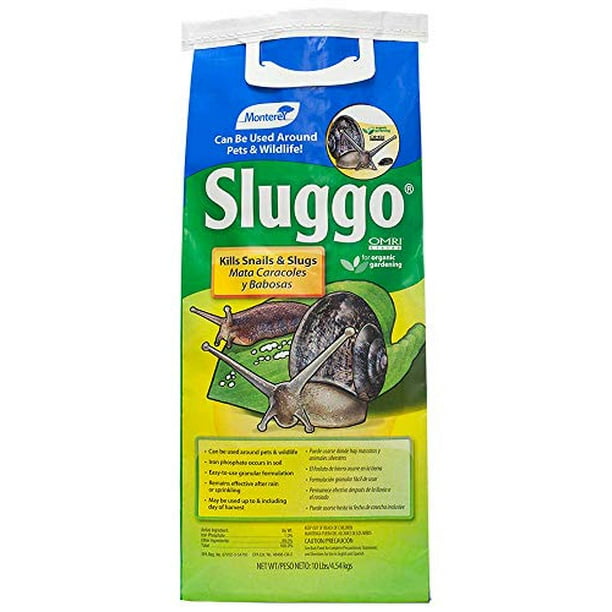 Monterey (LG6510) Sluggo Wildlife and Pet Safe Slug Killer, 10
