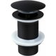 thumbnail image 1 of Tapón de drenaje emergente, tapón emergente sin rebosadero, tapón de fregadero emergente universal, tapón de fregadero, tapón de drenaje de fregadero, tapón de drenaje negro para fregadero y fregadero esquí esquí Gafas de esquí, 1 of 4