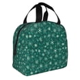 thumbnail image 2 of Honeii Christmas Snowflakes Print Lunch Bag Women, Lunch Box Lunch Bag for Women Adult Men, Small Leakproof Cute Lunch Tote Large Capacity Reusable, 2 of 8