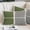 Green, variant on Sage Green Pillow Covers, Linen Long Throw Pillow Case, Modern Painting Farmhouse Striped Abstract Art Holiday Pillow Protector Decorative Cushion Cover for Living Room/Bedroom 16" x 24"