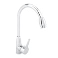thumbnail image 3 of Mix Tap Kitchen Tap Sturdy Abrasionresistant Durable Standing Rotated Mix Tap Faucet In Kitchen With Pipe, 3 of 8
