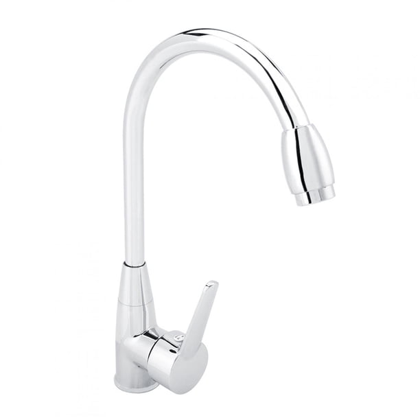 Grifo De Mezcla Resistente Grifo De Mezcla Giratorio Resistente A La Abrasión Grifo De Grifo De Mezcla Giratorio De Pie Duradero Resistente A La Abrasión En La Cocina Con ANGGREK Grifo mezclador
