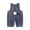 f01 Navy, variant on Onesies for Baby Girls Toddler Bunny Denim Overalls Boys Girls Wide Leg Jean Overalls Adjustable Strap Jumpsuit Summer Loose Bib Overall