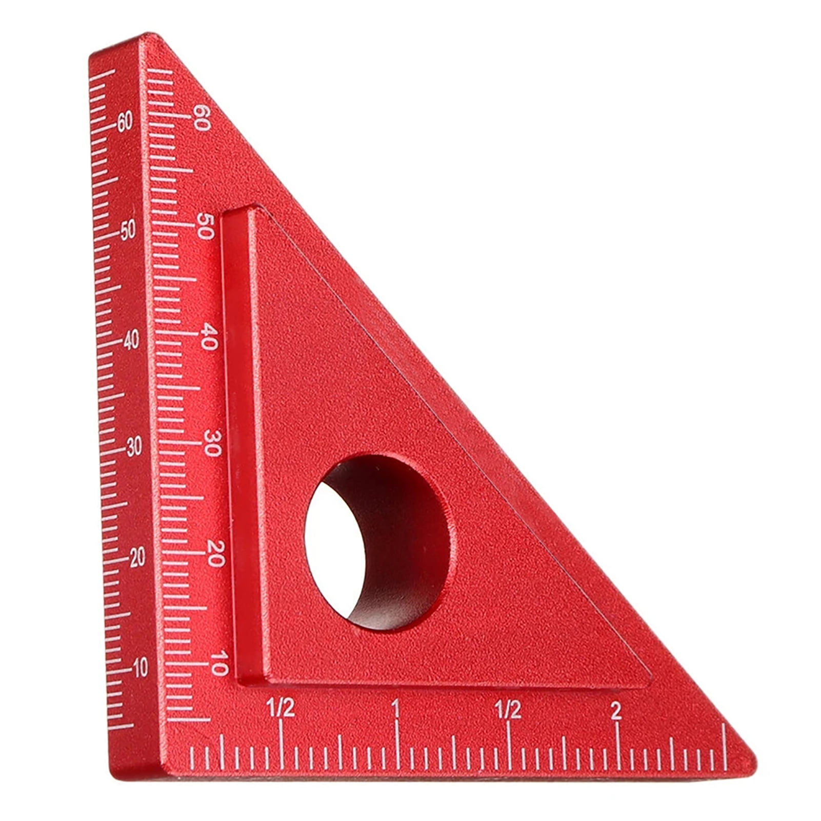 Durable Right Angle Ruler 6cm Carpenter Ruler Height Ruler Strong for Most Working Environments for Measuring 