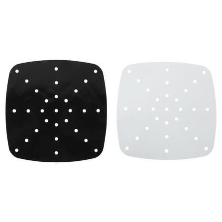 

2Pcs Air Fryer Mats Steamer Airfryer Liners Silicone Baking Mats Steamer Patches