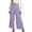 W10-Purple, variant on Rhuody Womens Pants Staight Leg Loose Fit High Waist Solid Color Trousers Elegant Bottoms 3Xl Coffee
