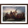 thumbnail image 5 of Art.com Washington Crossing the Delaware Art Print by Emanuel Leutze, Brown Frame Wall Art, 44" x 32", 5 of 5