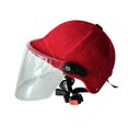 thumbnail image 3 of Casco de equitación ligero y profesional para adultos, ideal para verano. Con espejo blanco, 3 of 9