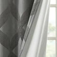 thumbnail image 2 of Home Essence Byron Ogee Knitted Jacquard Total Blackout Curtain Panel, 2 of 9