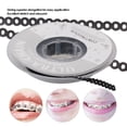 thumbnail image 3 of Rubber Spool High Strength Orthodontics Materials Elastic Ultra Power Chains Transparent Continuous Size, 3 of 5