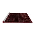thumbnail image 2 of Ahgly Company Machine Washable Indoor Rectangle Abstract Red Modern Area Rugs, 2' x 5', 2 of 4