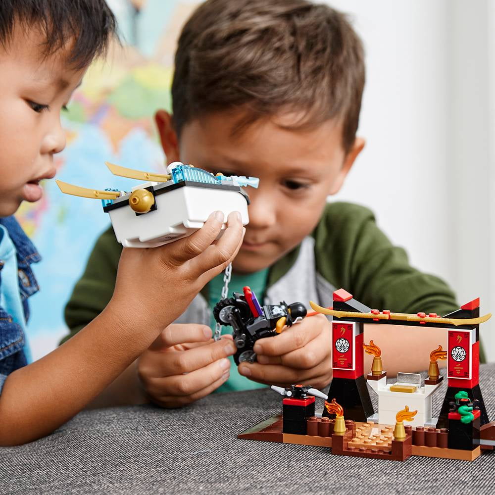 lego zane's ninja boat pursuit