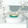 thumbnail image 5 of Rosec Jewels Lab Created Emerald Baguette Eternity Ring for Women (2.7 CT), 14K Yellow Gold, US 9.50, 5 of 8