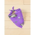 thumbnail image 2 of Golf Pattern Dog Bandana - Triangle Bibs Scarf Pet Accessories, 2 of 8