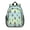 Bigfoot and Trail, variant on Bigfoot and Human Black Pattern Backpack for School, Cute School Bag with Adjustable Shoulder Straps and Padded Back, 15"x11.42"x5.5"