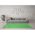 thumbnail image 3 of Ahgly Company Indoor Rectangle Oriental Emerald Green Industrial Area Rugs, 7' x 10', 3 of 4