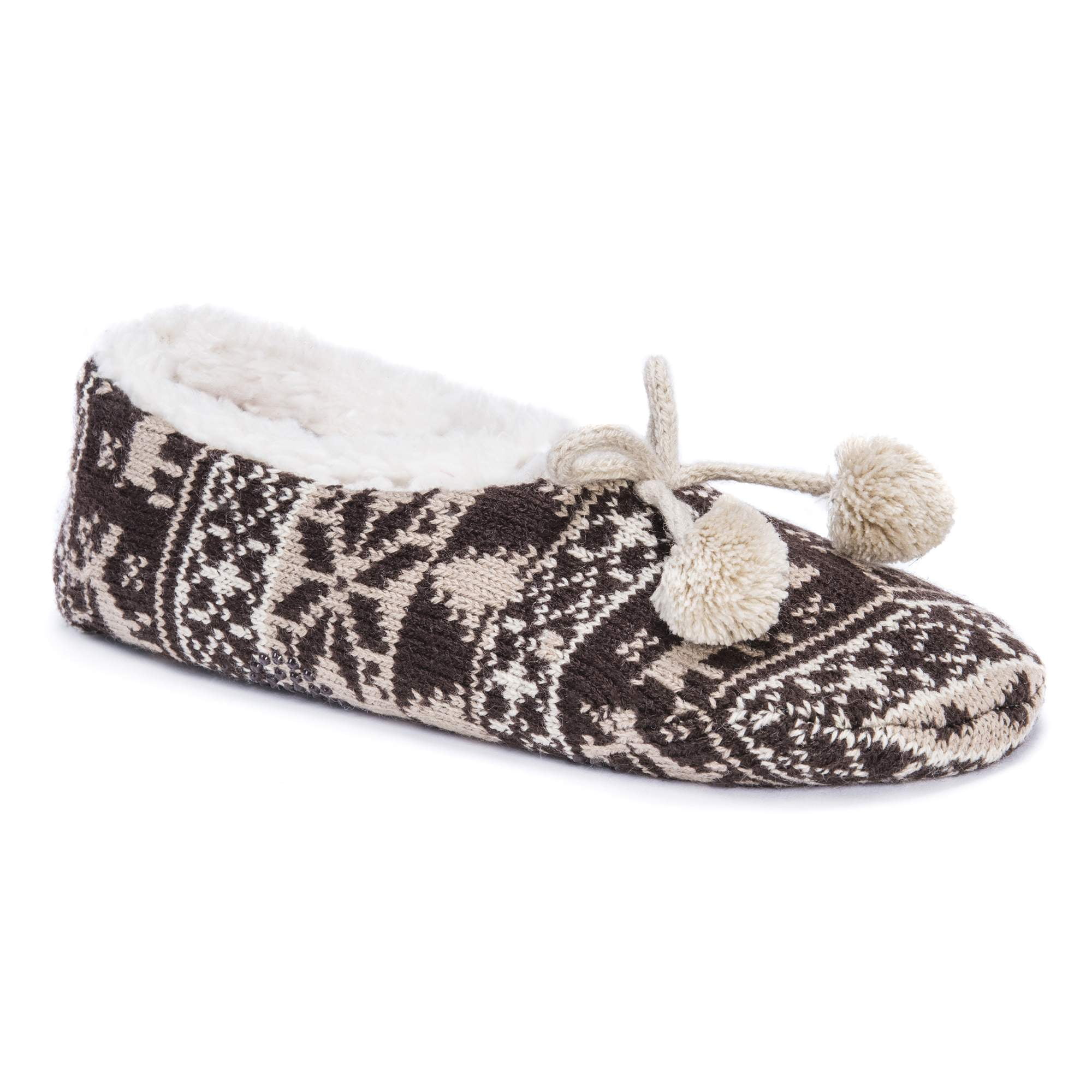 muk luks ballerina slippers