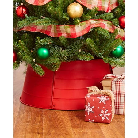 The Lakeside Collection Decorative Metal Christmas Tree Ring -