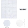 thumbnail image 4 of Láminas de sublimación de 1,35" (40 unidades) - Adhesivos de aluminio para sublimación - Láminas para transferencia térmica - Impresión por prensa térmica, 4 of 6