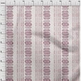 thumbnail image 3 of oneOone Silk Tabby Chocolate Brown Fabric Leaves|Geometric & Mandala Watercolor Sewing Fabric By The Yard Printed Diy Clothing Sewing Supplies 42 Inch Wide, 3 of 4