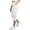 644#White, variant on Cargo Capris for Women with Pockets Summer Casual Capri Pants High Waisted Button Work Hiking Travel Cropped Pant Blue XL