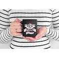 thumbnail image 2 of Awesome I Play Piano, Pianist, Musician or Music Teacher, Black 11oz Ceramic Mug, 2 of 5