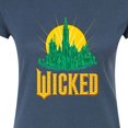 thumbnail image 3 of Wicked: Part 2 -  Emerald City - Juniors Fitted Short Sleeve Graphic T-Shirt, 3 of 5