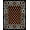 Black, Pattern 3, variant on ODIKA 2x3 Machine Washable Non-Slip Area Rug, Heritage Spotted Motif with Flowing Interlocking Vines High Traffic Rug, Black, 578016