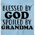 thumbnail image 2 of Blessed By God Spoiled By Grandma Romper Boys or Girls Infant Baby Brisco Brands 24M, 2 of 6