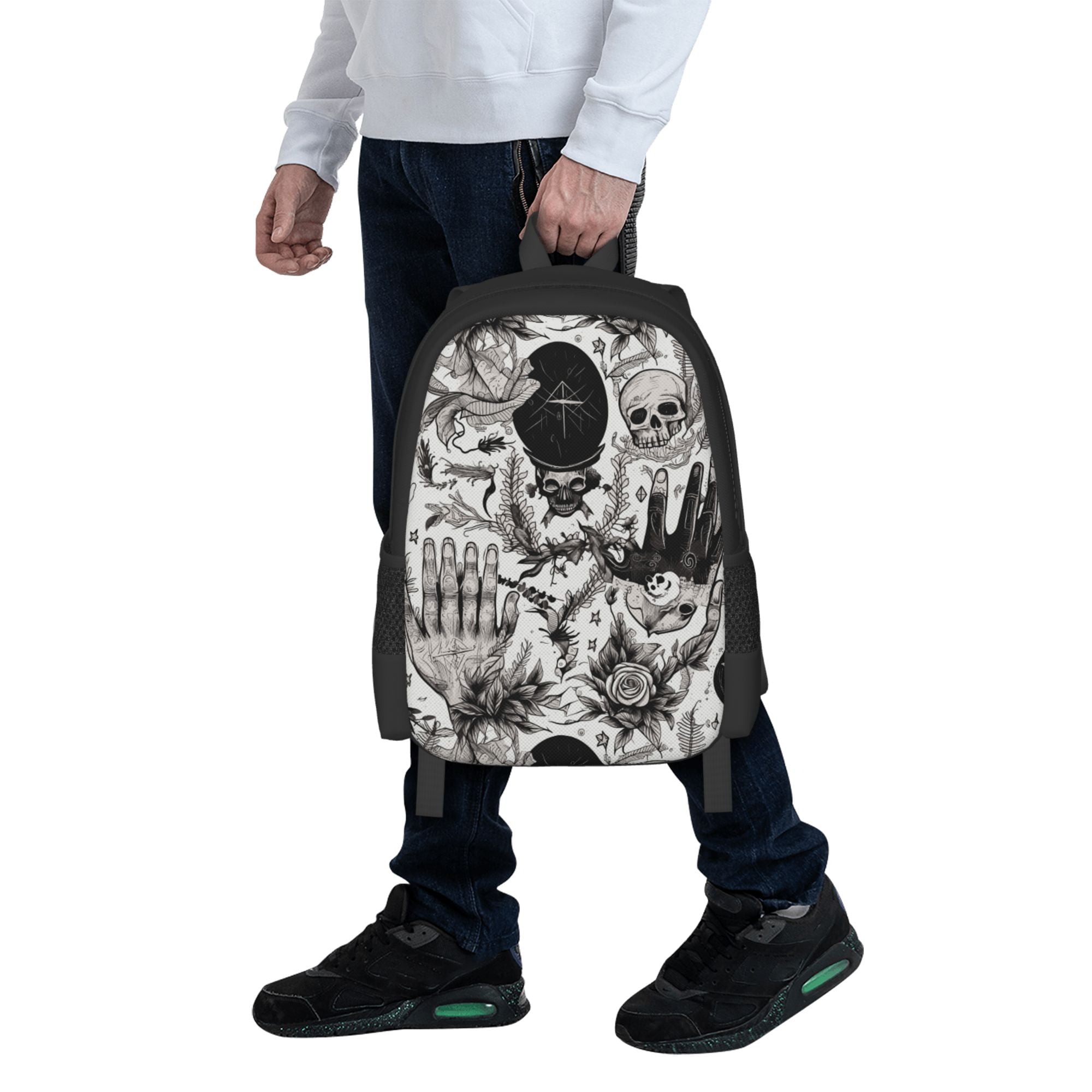 【Raucohouse】Casual technical daypack backpack Raucohouse】Draw string bucket backpack (Raucohouse/バック