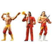 Jakks Pacific WWE Classic Superstars Action Figure 3-Pack - Hulk Hogan, Brutus Beefcake, Jimmy Hart
