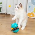 thumbnail image 1 of Juguete multifuncional para gatos con forma de vaso de comida con fugas, tenis de mesa, divertido palo para gatos, pelota de juguete para mascotas, 1 of 3