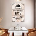 thumbnail image 3 of Elephant Stock Home Poop Typography Wall Art - Vertical Multi Panel Canvas - Bathroom Wall Decor - Wall Signs Multi Panel - Black And Beige Decor - 32" x 50", 3 of 8
