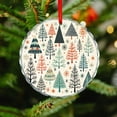 thumbnail image 4 of Crystal Glass Christmas Ornament Vintage Christmas Trees Glass Round Ornaments Christmas Holiday Holiday Ornaments Decoration for Home, 4 of 8