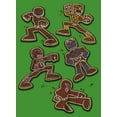 thumbnail image 2 of Boy's Power Rangers Power Ranger Cookies  Graphic Tee Kelly Green Small, 2 of 4