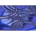 thumbnail image 1 of Ahgly Company Machine Washable Indoor Rectangle Transitional Cobalt Blue Area Rugs, 2' x 3', 1 of 7