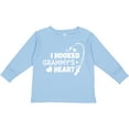 thumbnail image 3 of Inktastic I Hooked Grammy's Heart with Fishing Rod Boys or Girls Long Sleeve Toddler T-Shirt, 3 of 5