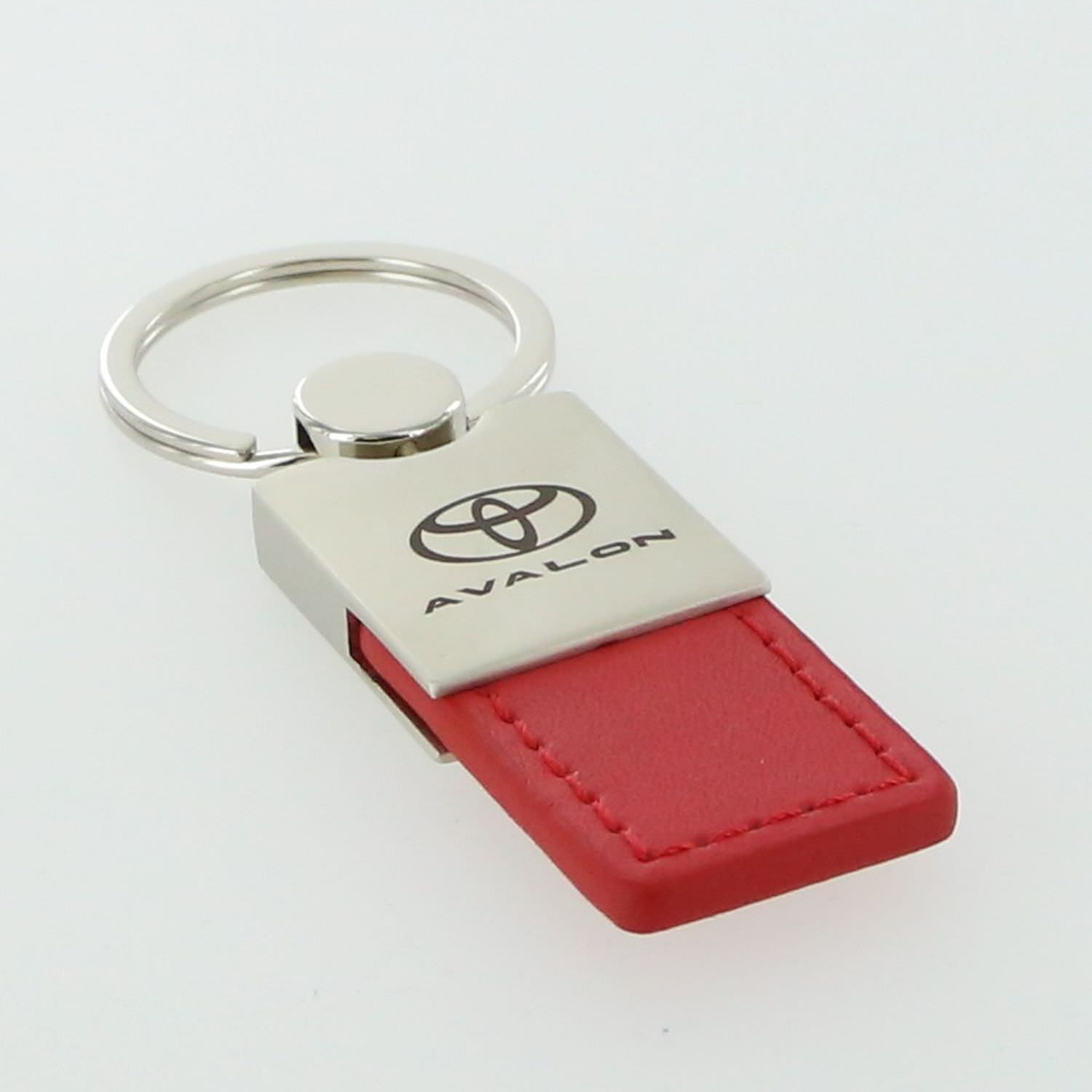 Toyota Avalon Leather Key Ring (Red)