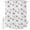 White, variant on Cute Fox Shower Curtain Set - Small 36" x 72" Washable Bathtub Curtain with 12 Hooks, Funny Animals Watercolor Star Bunny Waterproof Fabric Stall Shower Curtains for Bathroom/Bathtub Décor