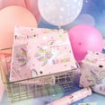 thumbnail image 3 of 1st Birthday Donut Wrapping Paper Roll for Baby Girls Boys, Sweet One Design, for First Birthday, Party, Baby Shower, Mini Roll 17 in x 16.4 Ft, 3 of 8