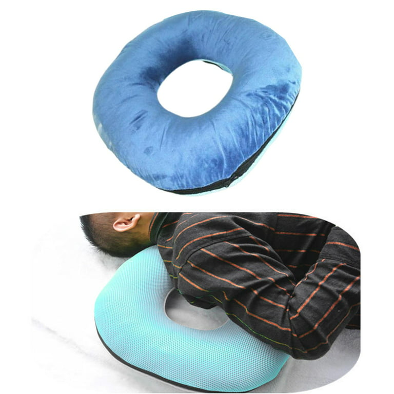 CREAMOON Donut Pillow Hemorrhoid Cushion Tailbone Seat Cushion Breathable  Pressure Relief Cushion for Pregnant Woman Butt Cushion Non-Slip Chair
