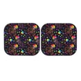 thumbnail image 7 of Qekee Rainbow Jellyfishes Foldable Car Sun Shade - 2-Pack, Car Windshield Sunshades, Foldable - Medium, 7 of 7