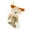 B, variant on 3D Plush Christmas Stocking with Santa Snowman Design - Hanging Sock Holder for Xmas Tree Fireplace Mantle Stairway Holiday Decorations Ornament Gift Bag