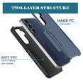 thumbnail image 4 of Njjex Galaxy S25 FE 5G Case 6.7" Shockproof Rugged Cover, Military Grade Protection, Slim Fit Anti-Slip Bumper Case Dual Layer Full Body Protective Cover for Samsung S25 FE 5G 2025 -Blue, 4 of 7