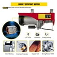 thumbnail image 4 of 200-800KG Electric Hoist Crane New Portable Lifter Overhead Garage Winch With Wired Remote Control And Limit Switch ,Powerful Pulling Performance, 4 of 7