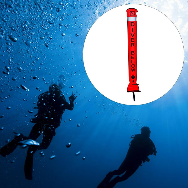  4FT High Visible Diving Surface Marker Buoy (SMB