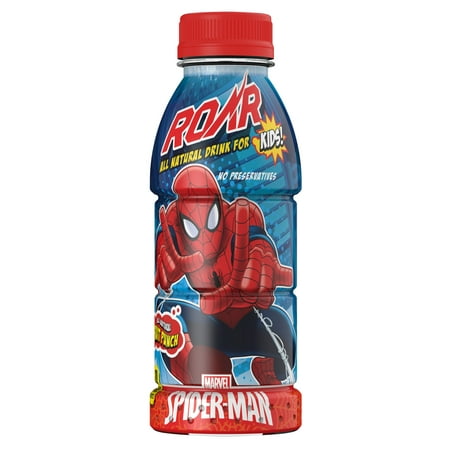 ROAR Spider-Man Kids Juice, Fruit Punch, 12 Fl Oz, 12